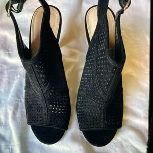 Chic Black Women's Slingback Sandals